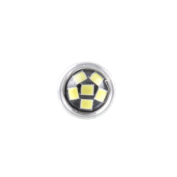 2 PCS 1156/BA15S 12.6W 630LM 6500K White Light 2835 SMD 66 LED Car Brake / Steering Light, DC12V, 1156