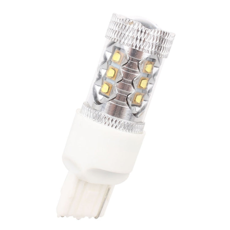 T20/7440 Single Wire 80W 800LM 6500K White Light 16-3535-LEDs Car Foglight, Constant Current , DC12-24V, T20