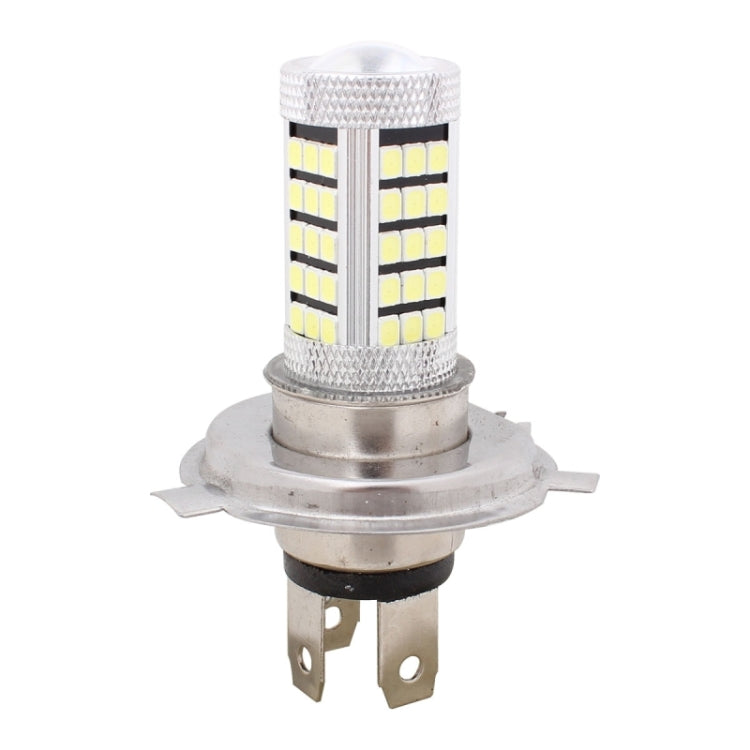 2 PCS H4 12.6W 630LM 6500K White Light 2835 SMD 66 LED Car Fog Light, DC12V, H4