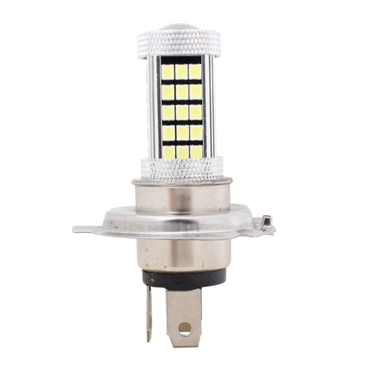 2 PCS H4 12.6W 630LM 6500K White Light 2835 SMD 66 LED Car Fog Light, DC12V, H4