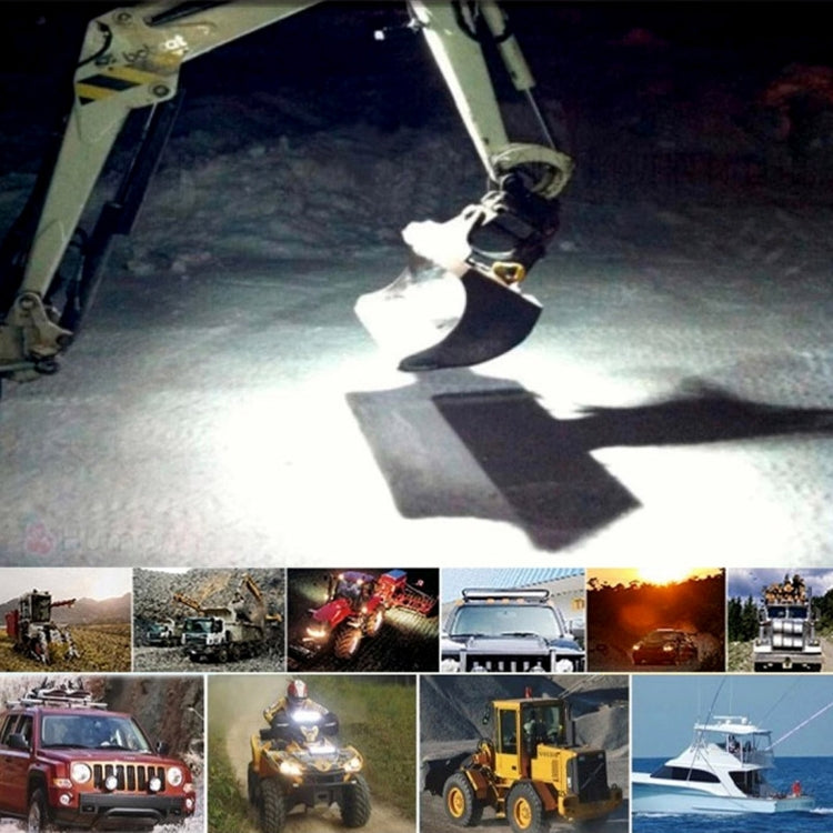 18W  6 LED White Light Floodlight Engineering Lamp / Waterproof IP67 SUVs Light, DC 10-30V, 6 LED Floodlight