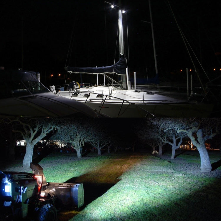 18W  6 LED White Light Floodlight Engineering Lamp / Waterproof IP67 SUVs Light, DC 10-30V, 6 LED Floodlight