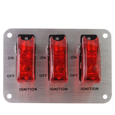 Flip-up Start Ignition Switch Panel and Accessories for Racing Sport