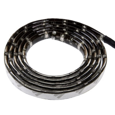 5 PCS 1.7W 60 LED 3528 SMD Waterproof Flexible Car Strip Light, DC 12V, Length: 1m, Blue Light, White Light