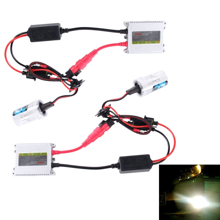 DC12V 35W 2x H1 HID Slim Xenon Light, High Intensity Discharge Lamp, H1, Color Temperature: 4300K, H1, Color Temperature: 6000K, H1, Color Temperature: 8000K