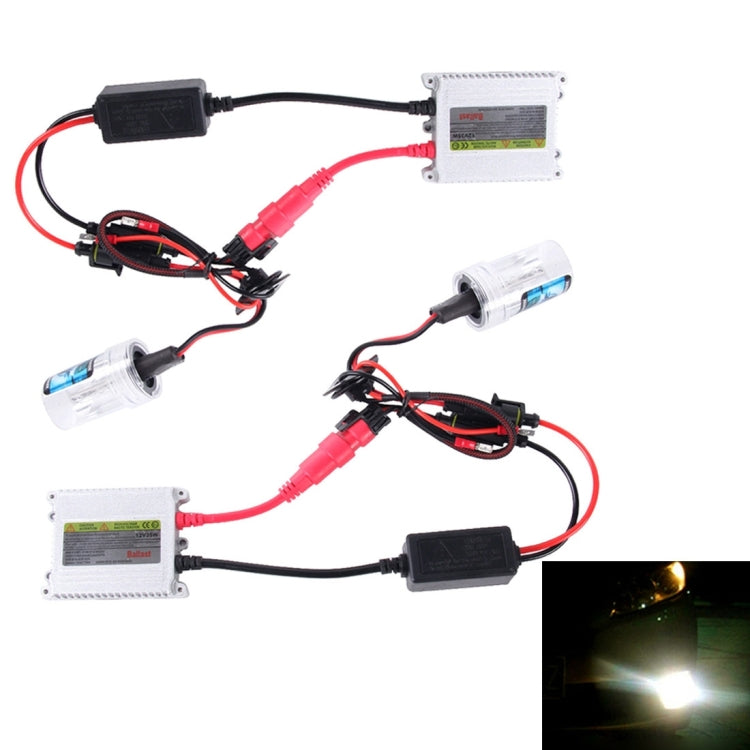 DC12V 35W 2x H1 HID Slim Xenon Light, High Intensity Discharge Lamp, H1, Color Temperature: 4300K, H1, Color Temperature: 6000K, H1, Color Temperature: 8000K