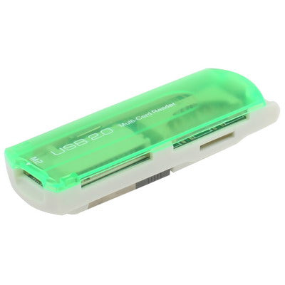 USB 2.0 Multi Card Reader, Support SD/MMC, MS, TF, M2 Card