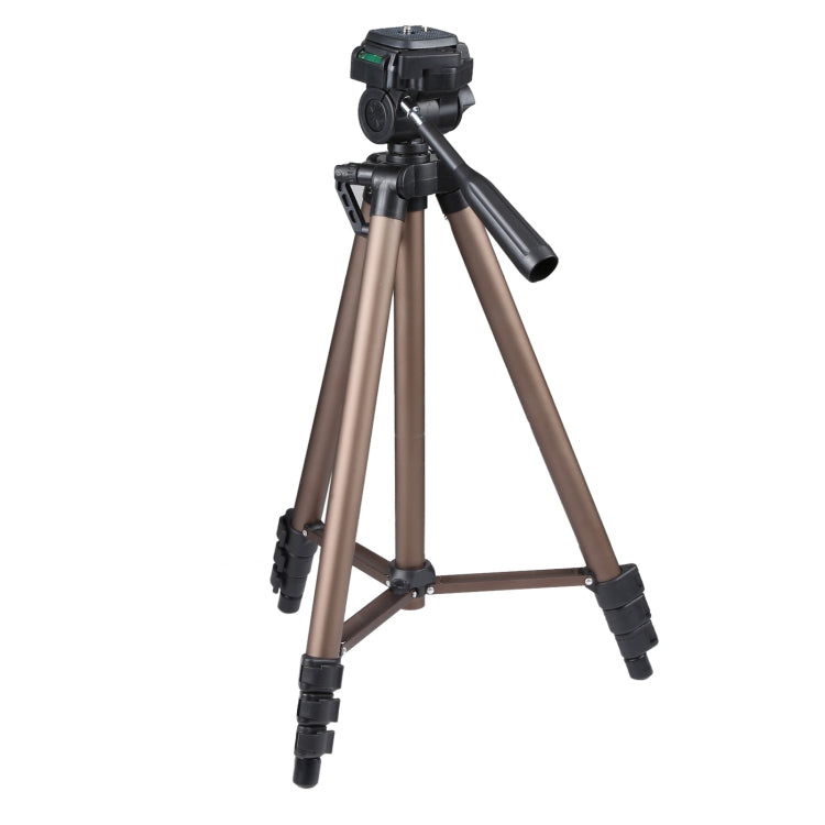 Portable Tripod Stand for Digital Cameras, 4-Section Aluminum Legs with Brace, WT3150 4 Section