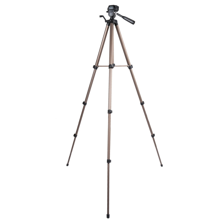 Portable Tripod Stand for Digital Cameras, 4-Section Aluminum Legs with Brace, WT3150 4 Section