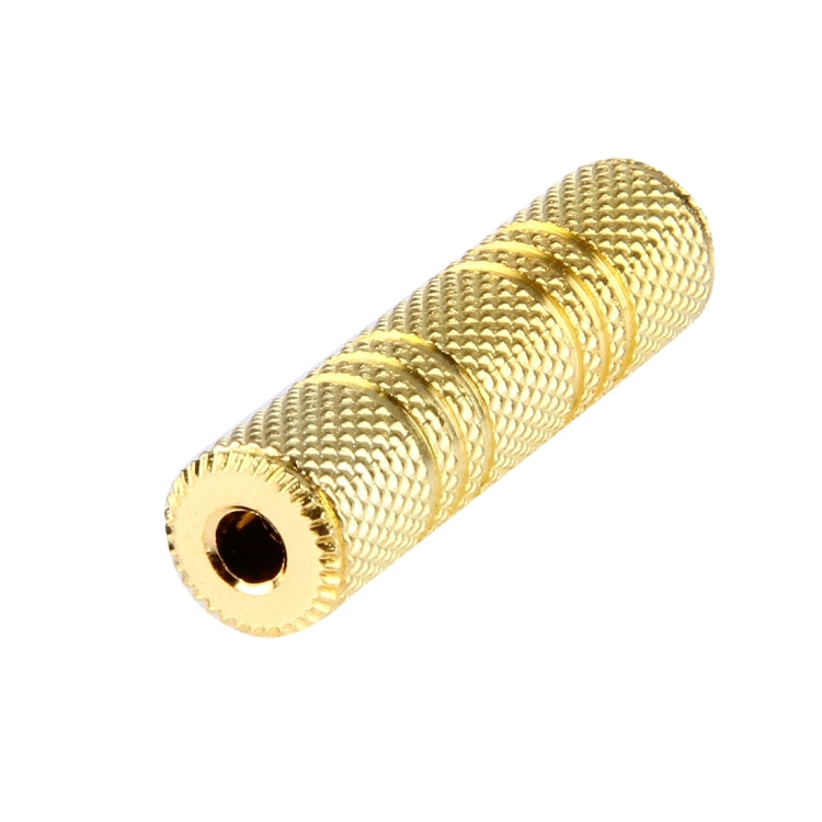 Gold Plated 3.5mm Female to 3.5mm Stereo Jack Adaptor Socket Adapter, 3.5mm Female to Female