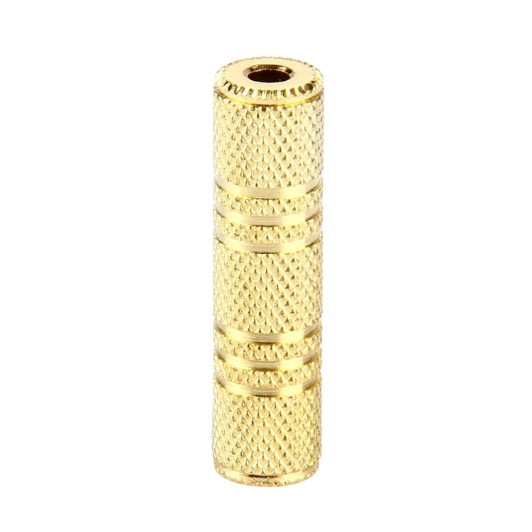Gold Plated 3.5mm Female to 3.5mm Stereo Jack Adaptor Socket Adapter, 3.5mm Female to Female
