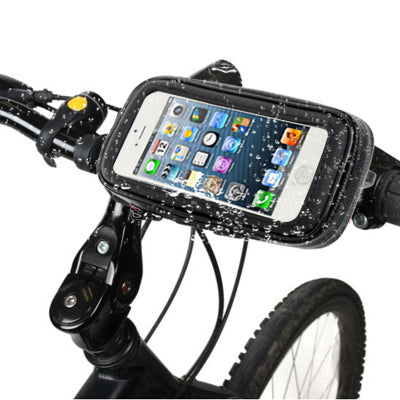 Bike Mount & Waterproof / Sand-proof / Snow-proof / Dirt-proof Tough Touch Case for iPhone 5 & 5s & SE, 5C, Touch 5, For 5