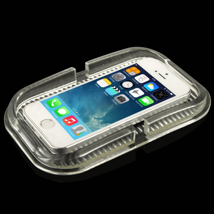 Car Dashboard Anti-skid Magic Sticky Silicone Gel Pad / Holder for iPhone 5 & 5S / iPhone 4 & 4S, For iPhone, Galaxy, Sony, Lenovo, HTC, Huawei, and other Smartphones(Transparent)�������������������������������������������������������������������������...