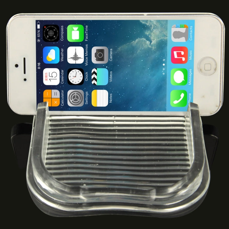 Car Dashboard Anti-skid Magic Sticky Silicone Gel Pad / Holder for iPhone 5 & 5S / iPhone 4 & 4S, For iPhone, Galaxy, Sony, Lenovo, HTC, Huawei, and other Smartphones(Transparent)�������������������������������������������������������������������������...