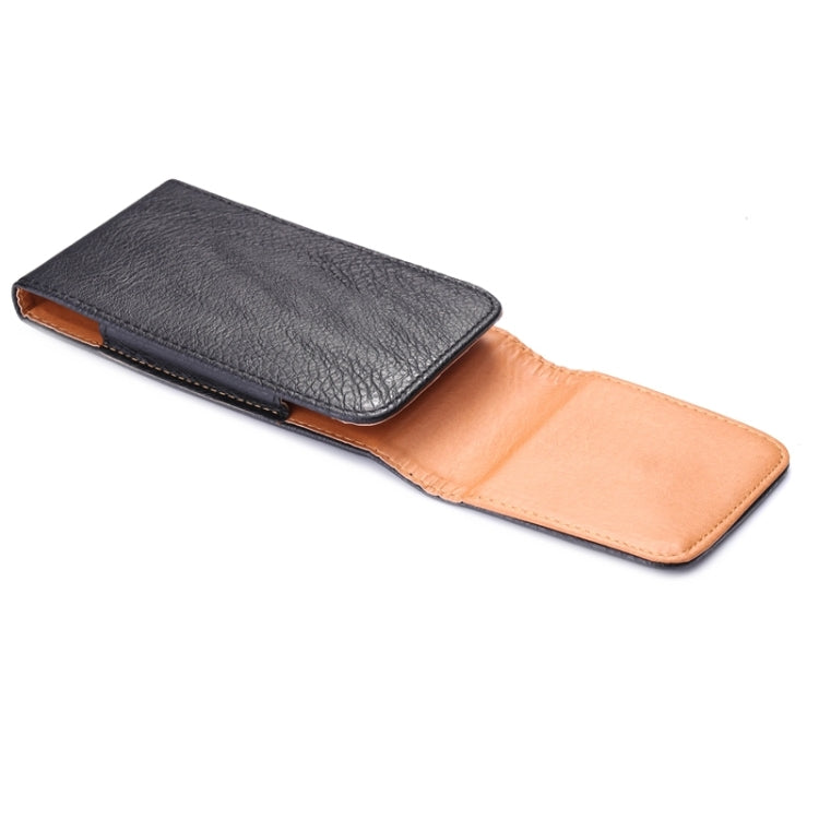 Universal Litchi Texture Vertical Style Leather Case with Belt Clip for iPhone 6 / Galaxy S5 / G900 / I9082 / S IV / i9500 / Alpha