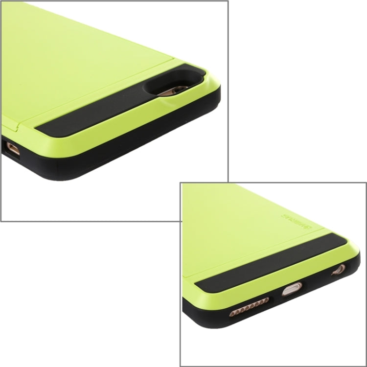 Blade PC + TPU Combination Case with Card Slot for iPhone 6 Plus
