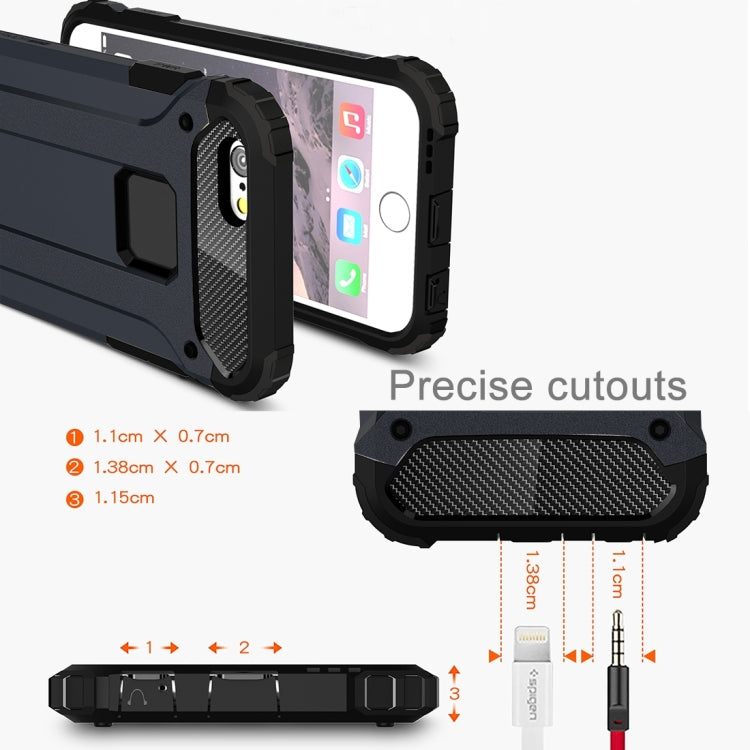 For iPhone 6 Plus & 6s Plus Tough Armor TPU + PC Combination Case, For iPhone 6 Plus & 6s Plus, For 6 Plus & iPhone 6s Plus