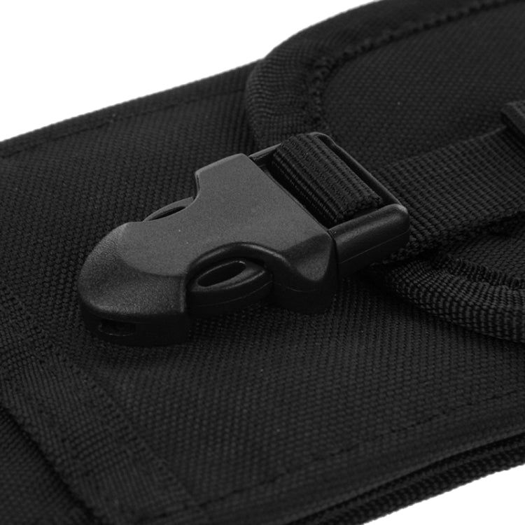 5.5 inch Universal Vertical Nylon Fabric Waist Bag for iPhone 6 Plus & 6S Plus, Galaxy S6, Huawei, etc
