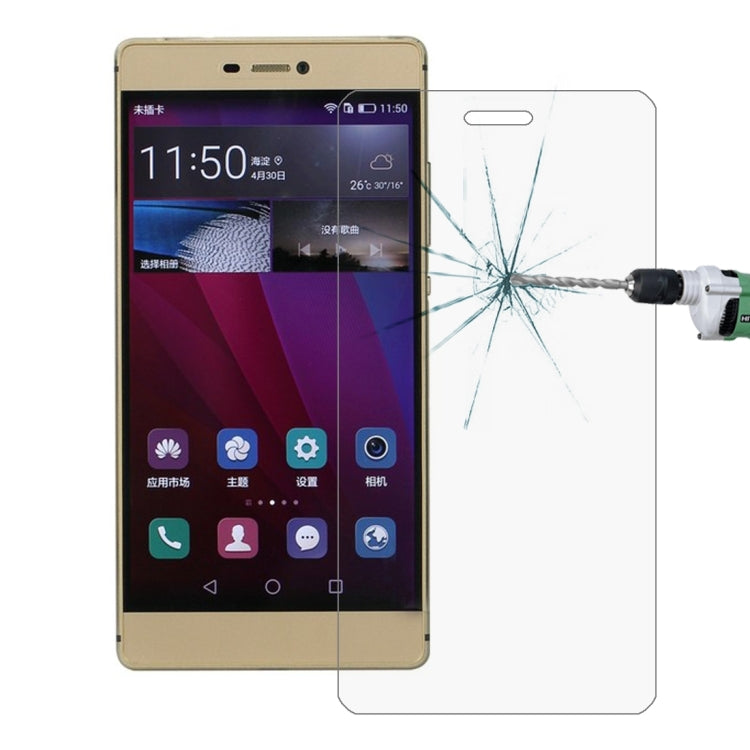 For Huawei P9 0.26mm 9H+ Surface Hardness 2.5D Explosion-proof Tempered Glass Film, 1pcs