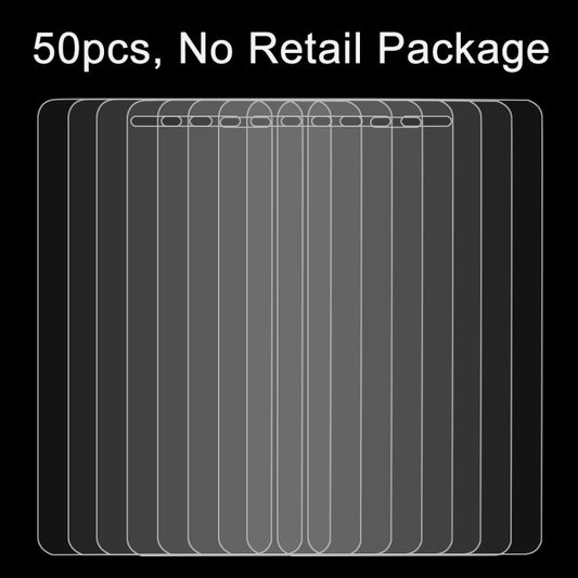 50 PCS for Huawei P9 0.26mm 9H Surface Hardness 2.5D Explosion-proof Tempered Glass Film, No Retail Package
