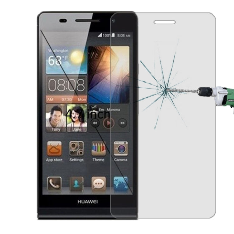 50 PCS for Huawei P9 0.26mm 9H Surface Hardness 2.5D Explosion-proof Tempered Glass Film, No Retail Package, 50pcs No Retail Package
