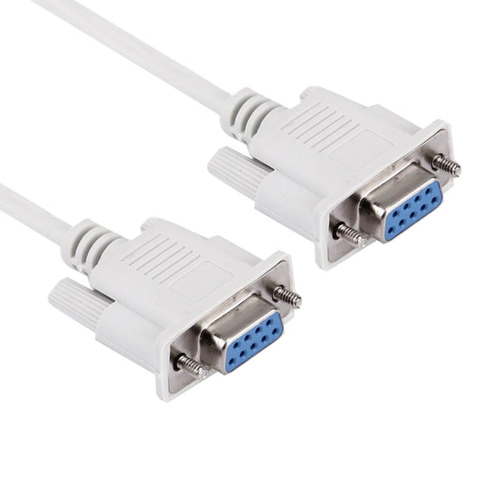RS232 9P Female to 9P Female Cable, Length: 1.5m