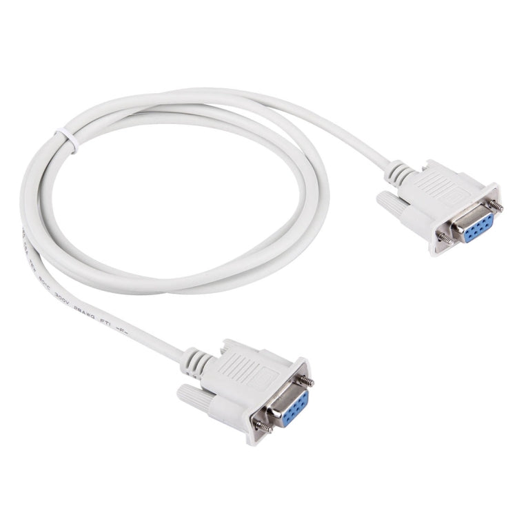 RS232 9P Female to 9P Female Cable, Length: 1.5m