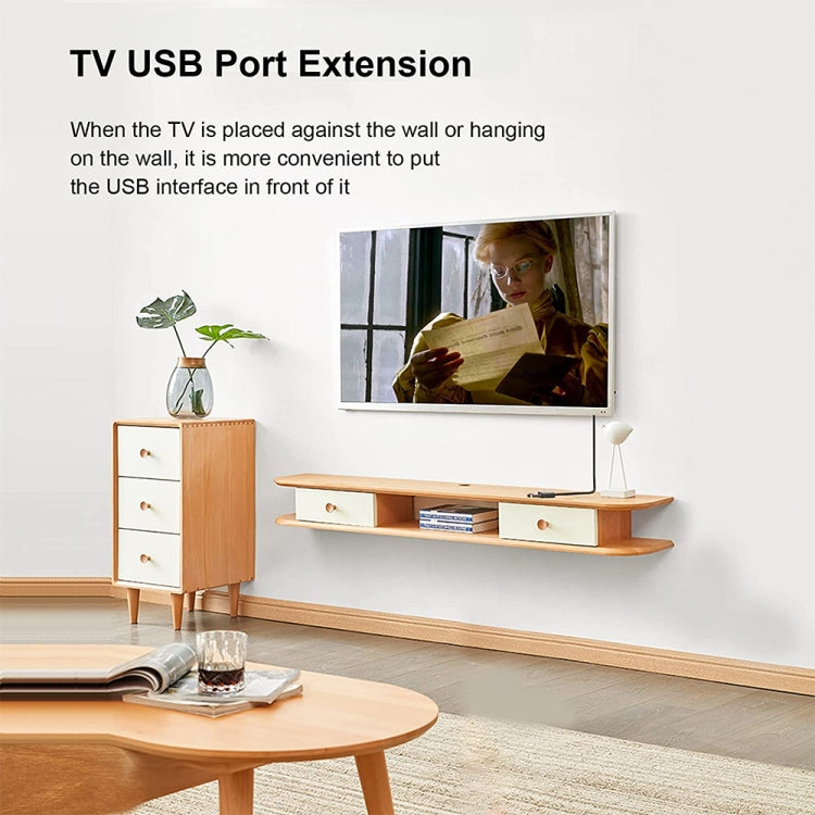 22cm USB-C / Type-C 3.1 Male to USB 3.0 Female Adapter Cable