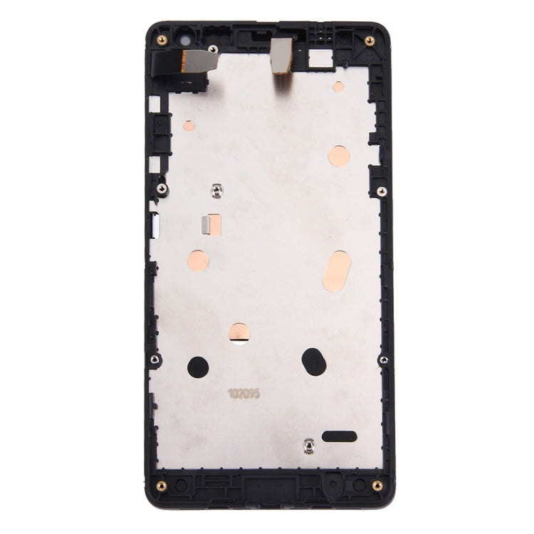 3 in 1 for Microsoft Lumia 535 2C (LCD + Frame + Touch Pad) Digitizer Assembly, For Lumia 535 Black