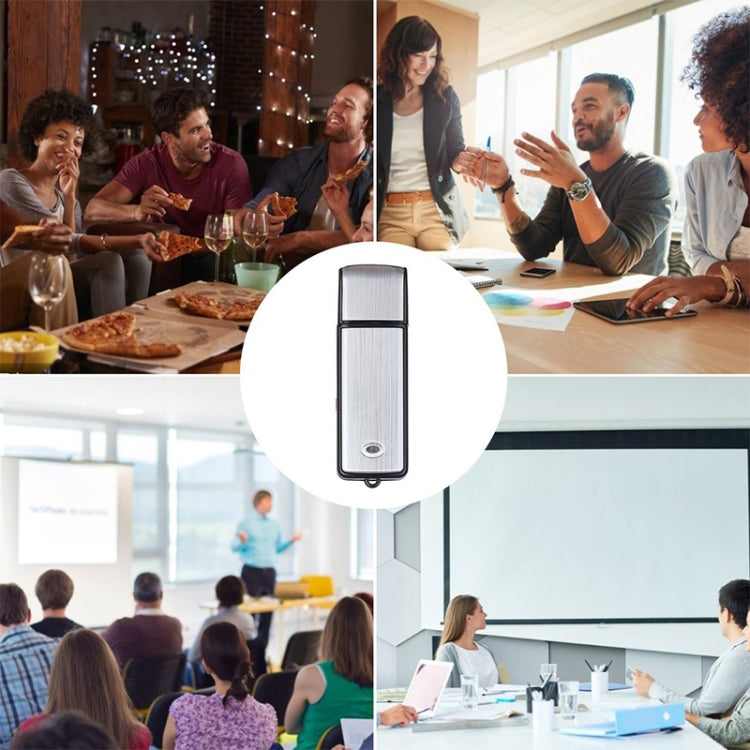 USB Voice Recorder + 8GB USB Flash Disk, 8GB