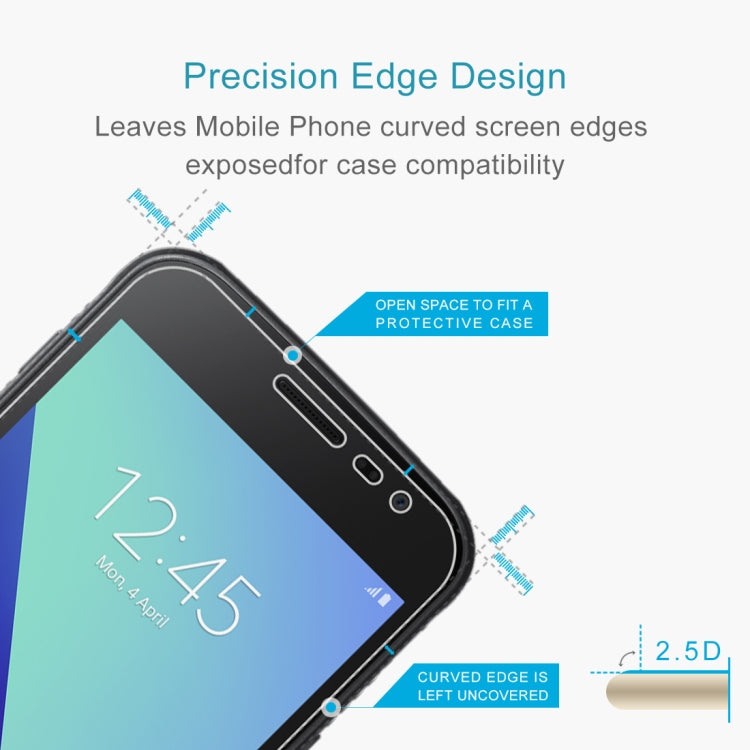 For Galaxy Xcover 4 / G390F / Xcover 4s 0.26mm 9H Surface Hardness Explosion-proof Non-full Screen Tempered Glass Screen Film, For Galaxy Xcover 4 / G390F /  Xcover 4s(1 PC)