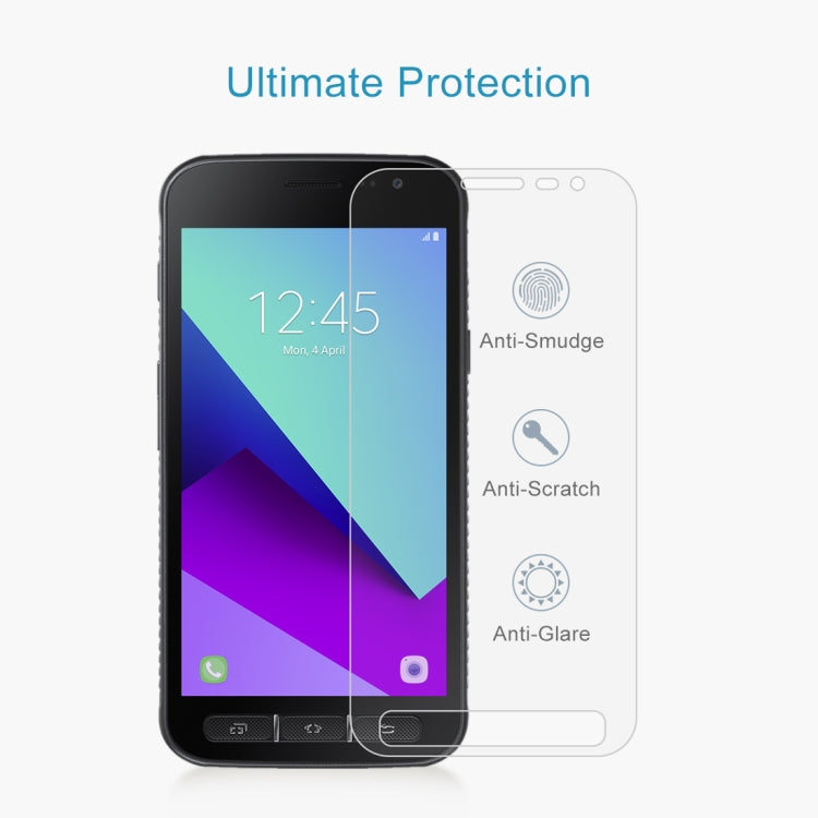 For Galaxy Xcover 4 / G390F / Xcover 4s 0.26mm 9H Surface Hardness Explosion-proof Non-full Screen Tempered Glass Screen Film, For Galaxy Xcover 4 / G390F /  Xcover 4s(1 PC)