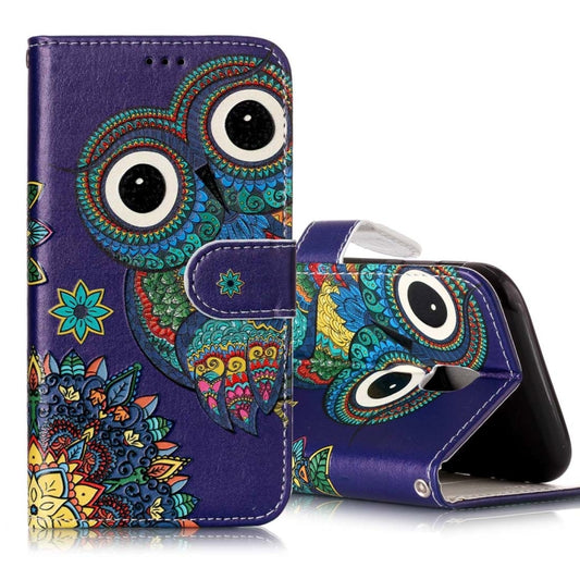 For Galaxy J5 (2017) (EU Version) Gloss Oil Embossed Horizontal Flip Leather Case with Holder & Card Slots & Wallet & Photo Frame