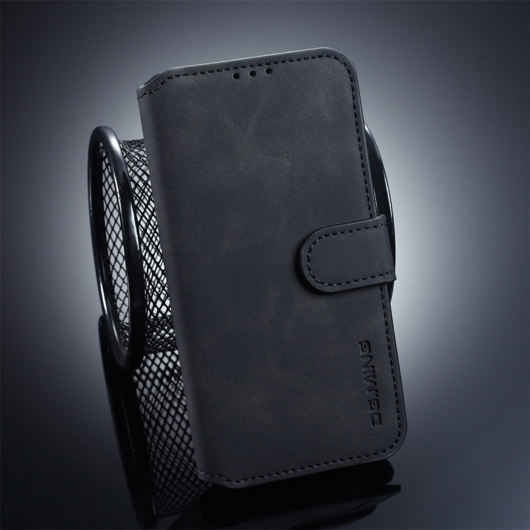 DG.MING Retro Oil Side Horizontal Flip Case for Galaxy S10 E, with Holder & Card Slots & Wallet, Galaxy S10 E