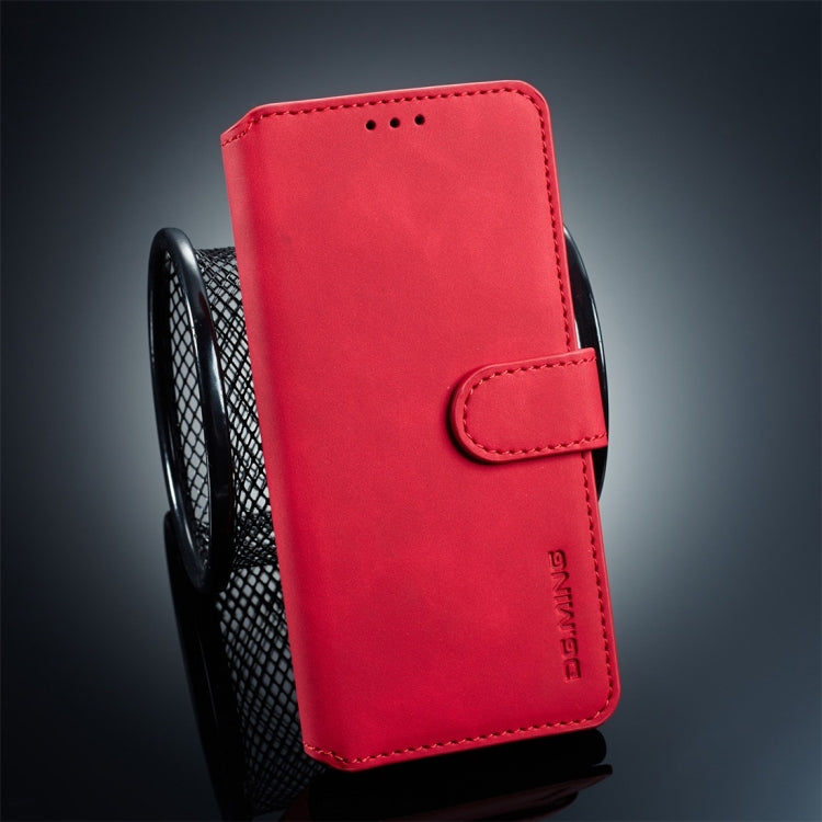 DG.MING Retro Oil Side Horizontal Flip Case for Galaxy S10 E, with Holder & Card Slots & Wallet, Galaxy S10 E
