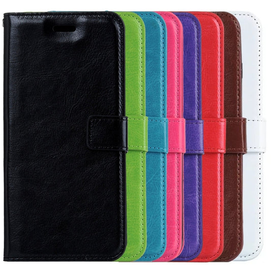 For Galaxy S8 Retro Crazy Horse Texture Horizontal Flip Leather Case with Holder & Card Slots & Wallet & Photo Frame
