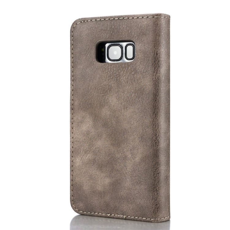 DG.MING for Galaxy S8+ / G955 Crazy Horse Texture Horizontal Flip Detachable Magnetic Protective Case with Holder & Card Slots & Wallet, Galaxy S8+