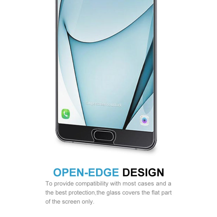 0.26mm 9H 2.5D Tempered Glass Film for Galaxy A9 Pro (2016), For Galaxy A9 Pro (2016)(1 PC)