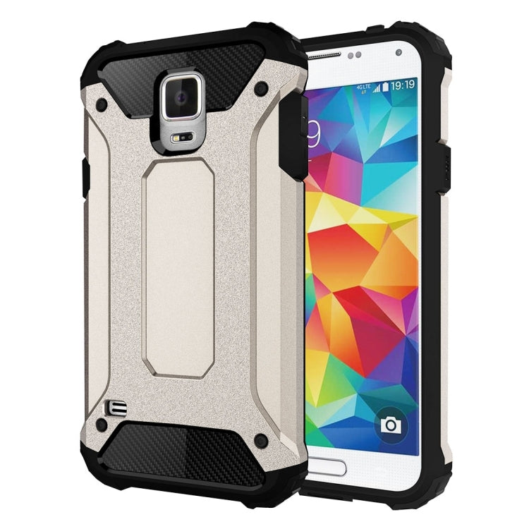 For Galaxy S5 / G900 Tough Armor TPU + PC Combination Case