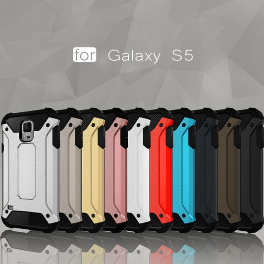 For Galaxy S5 / G900 Tough Armor TPU + PC Combination Case