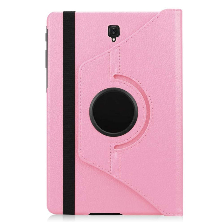 Litchi Texture Horizontal Flip 360 Degrees Rotation Leather Case for Galaxy Tab S4 10.5 T830 / T835, with Holder, For Galaxy Tab S4 10.5 T830 / T835