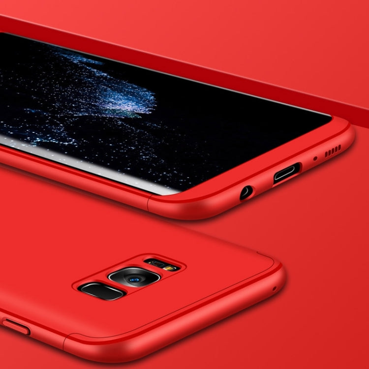 GKK for Galaxy S8 PC Three - paragraph Shield 360 Degrees Full Coverage Protective Case Back Cover, Galaxy S8
