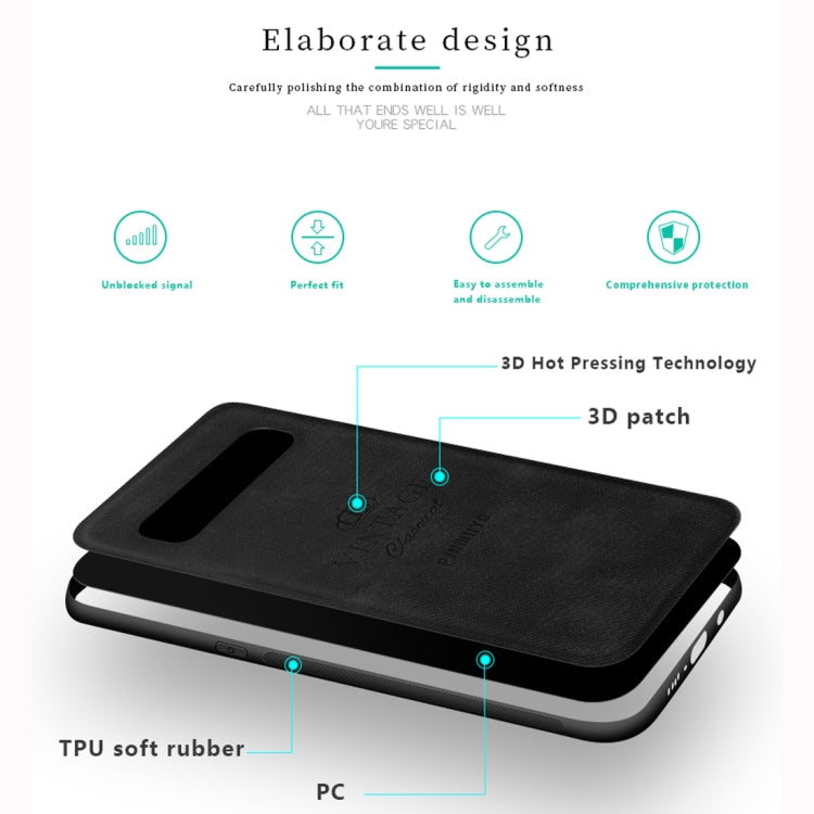 PINWUYO Shockproof Waterproof Full Coverage PC + TPU + Skin Protective Case for Galaxy S10 Plus, For Galaxy S10 Plus