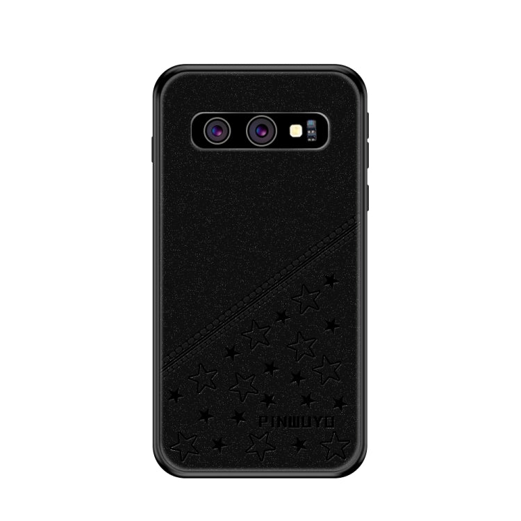 PINWUYO Full Coverage Waterproof Shockproof PC+TPU+PU Case for Galaxy S10, For Galaxy S10
