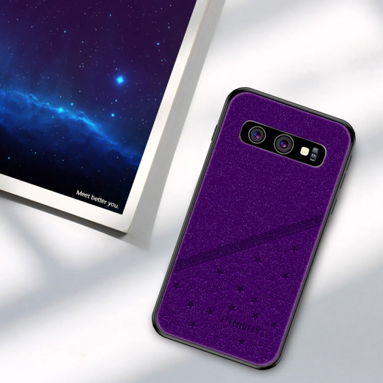 PINWUYO Full Coverage Waterproof Shockproof PC+TPU+PU Case for Galaxy S10, For Galaxy S10