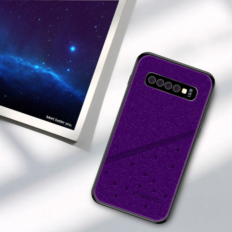 PINWUYO Full Coverage Waterproof Shockproof PC+TPU+PU Case for Galaxy S10+, For Galaxy S10+