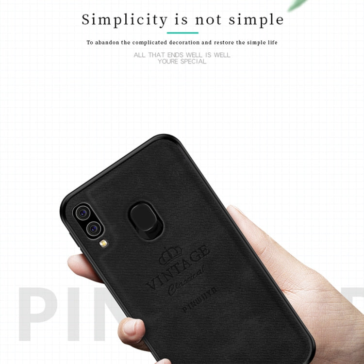 PINWUYO Shockproof Waterproof Full Coverage PC + TPU + Skin Protective Case for Galaxy A40, For Galaxy A40