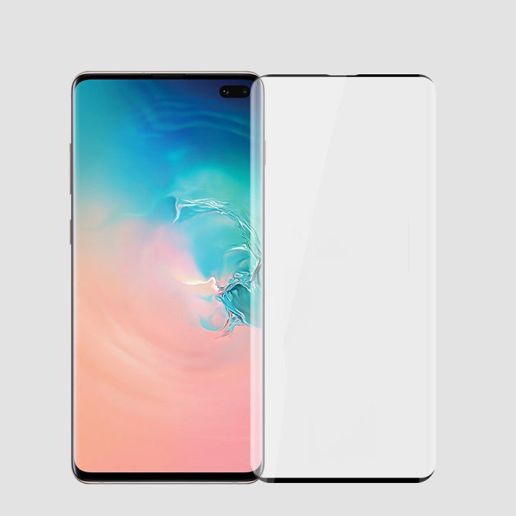 MOFI 9H 3D Curved Heat Bending Full Screen Tempered Glass Film for Galaxy S10+, Galaxy S10+