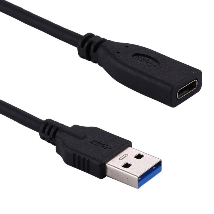 USB 3.0 Male to USB-C / Type-C 3.1 Female Adapter Cable, Cable Length: About 20cm