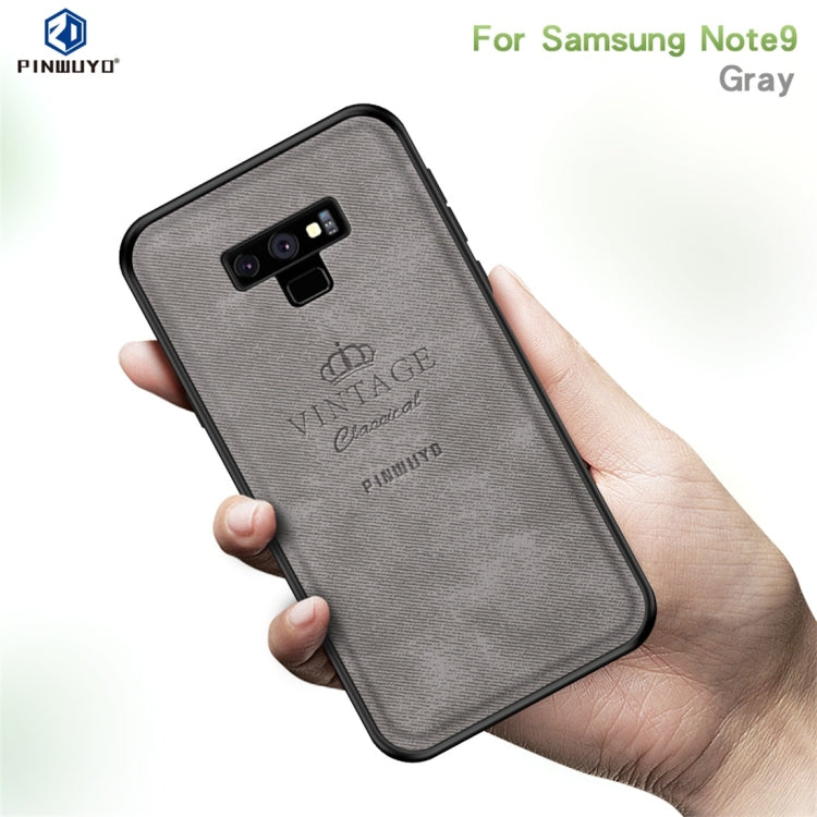 PINWUYO Shockproof Waterproof Full Coverage PC + TPU + Skin Protective Case for Galaxy Note 9, For Galaxy Note 9